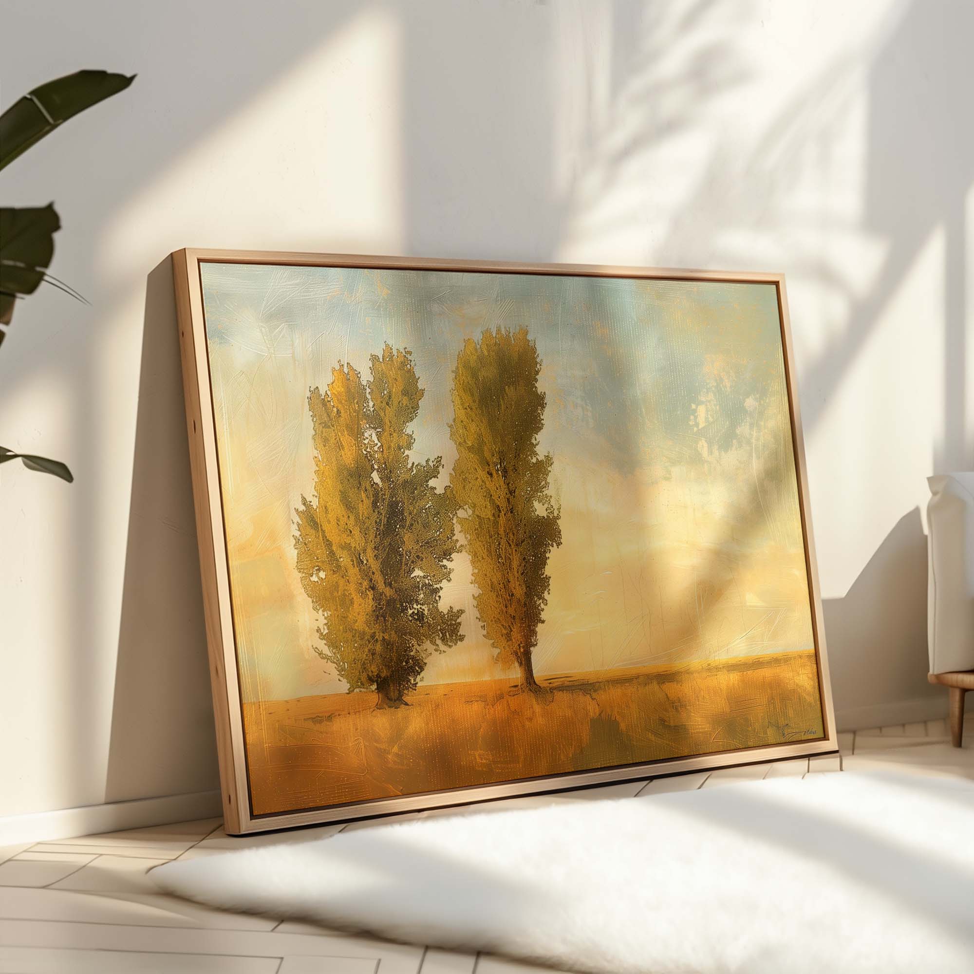 Sunlit Companions Canvas Print