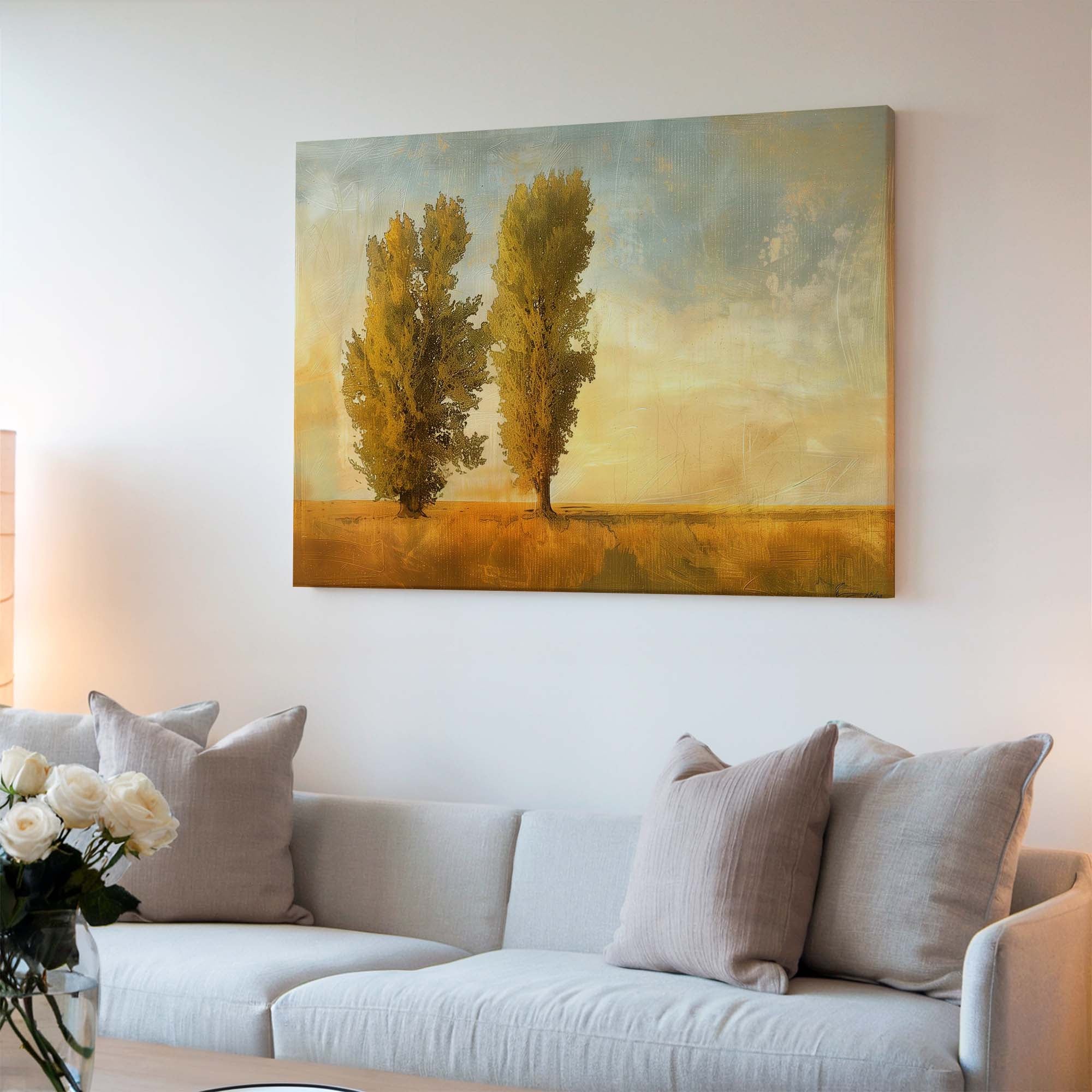 Sunlit Companions Canvas Print