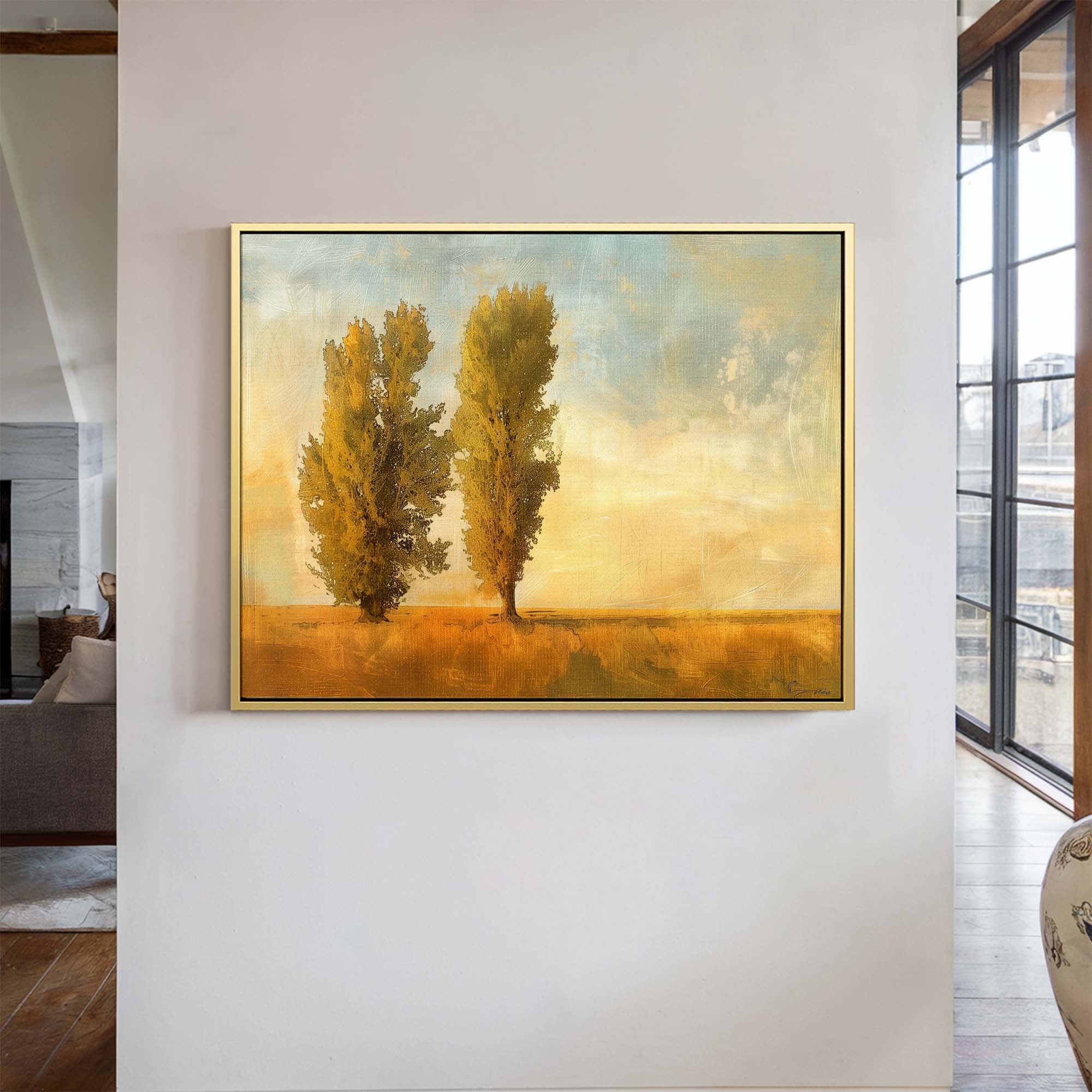 Sunlit Companions Canvas Print