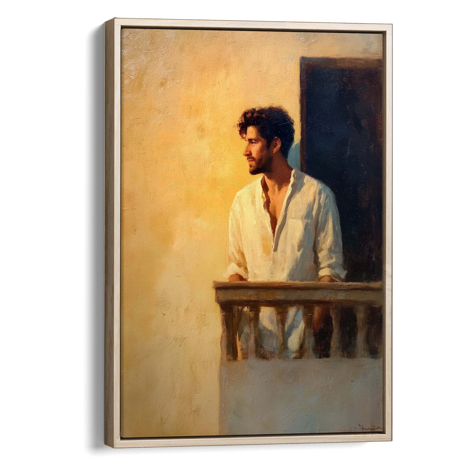 The Silence Canvas Print