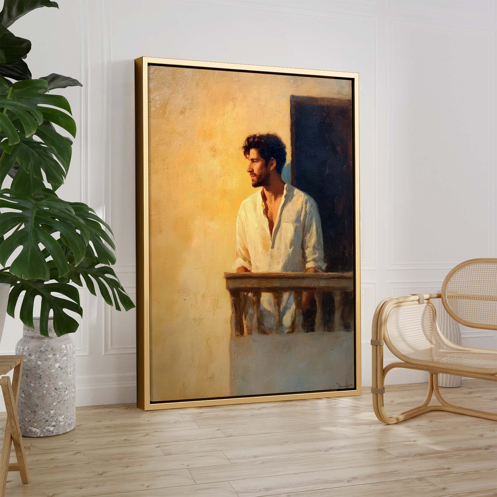 The Silence Canvas Print