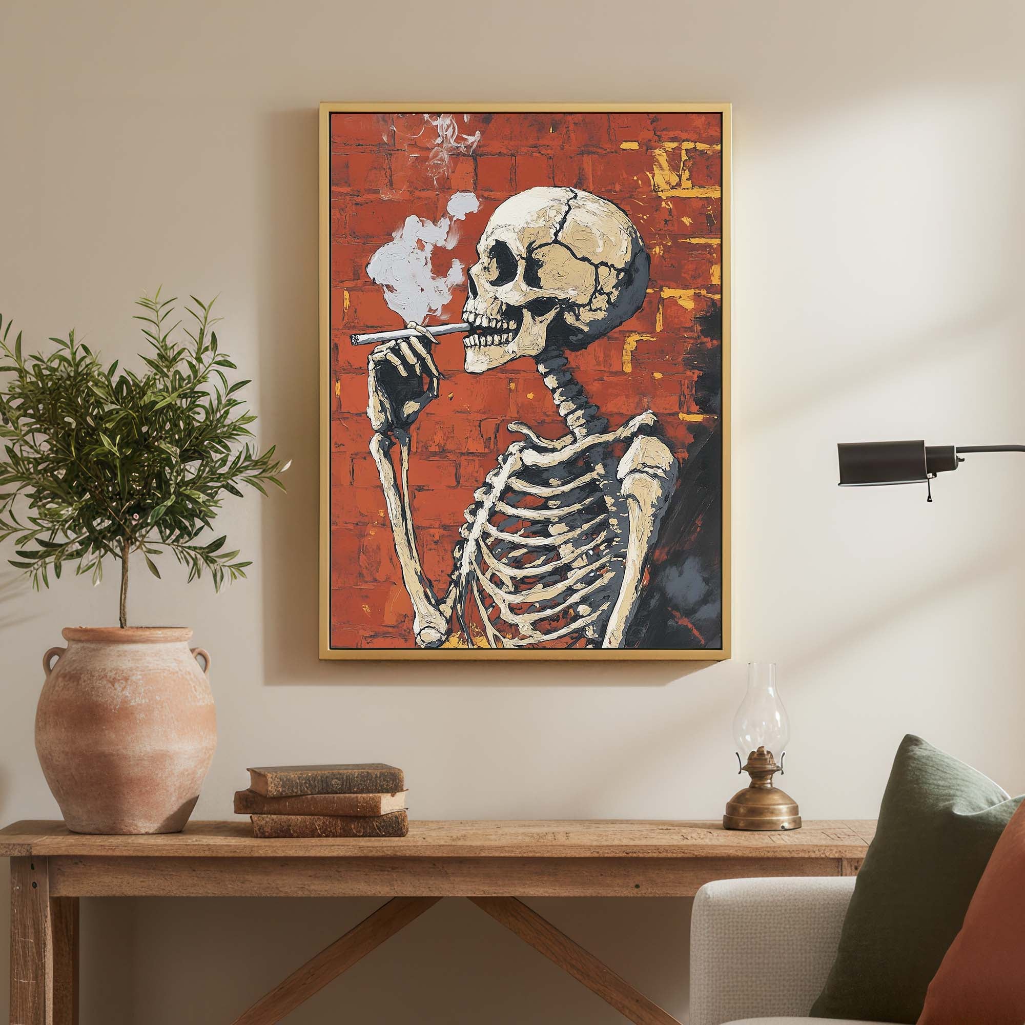 The Thinker Canvas Print