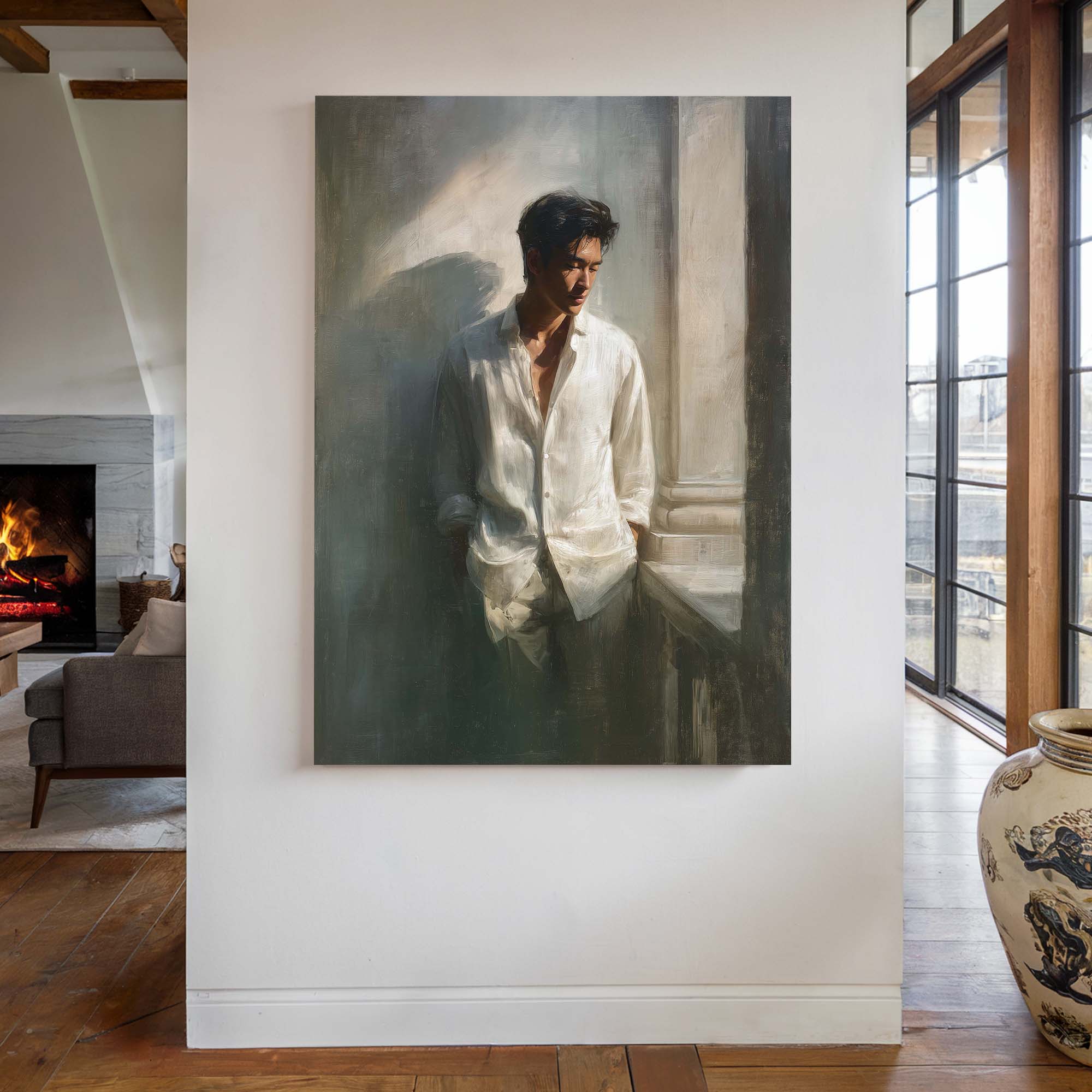 Thoughtful Moment Canvas Print