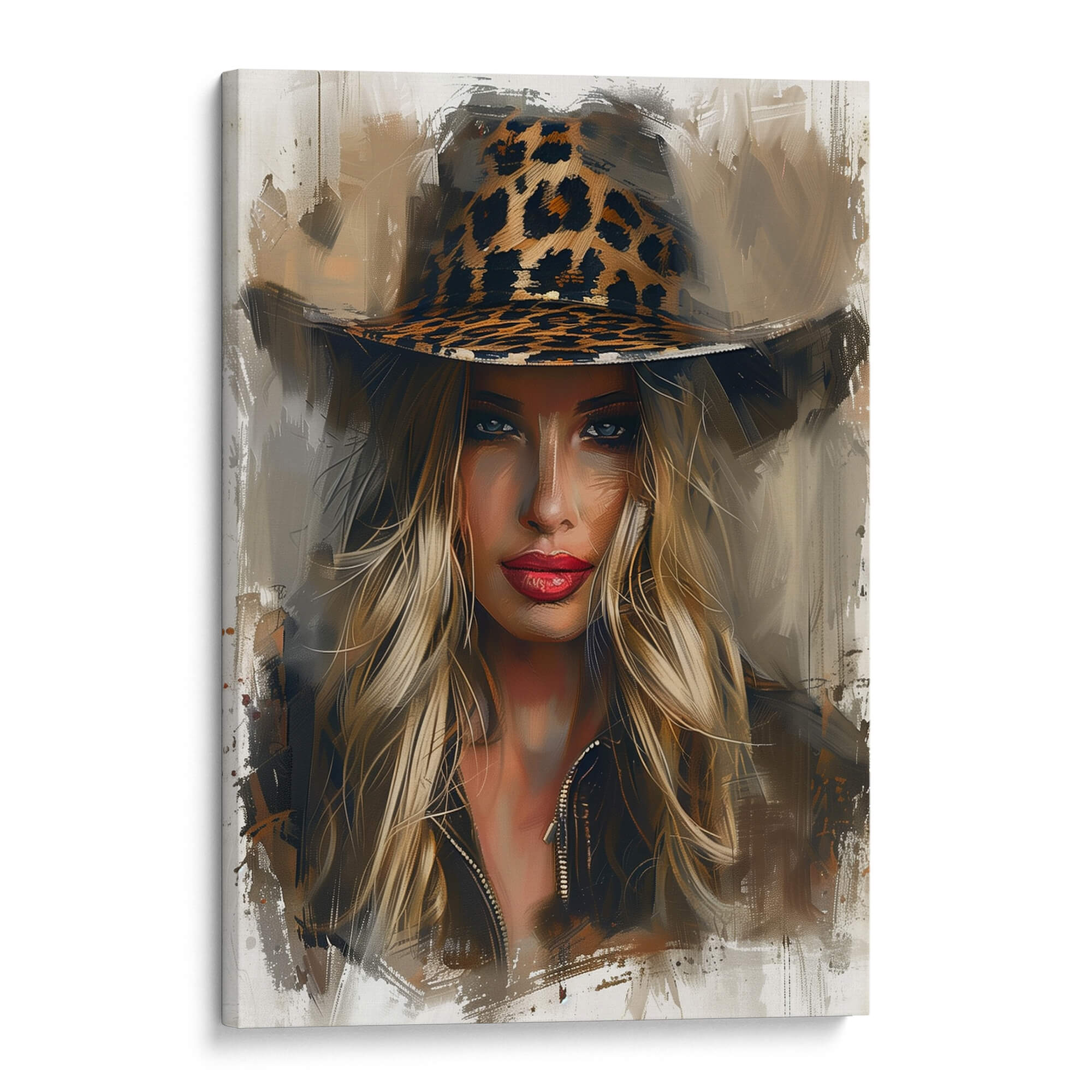 Wild Gaze Canvas Print