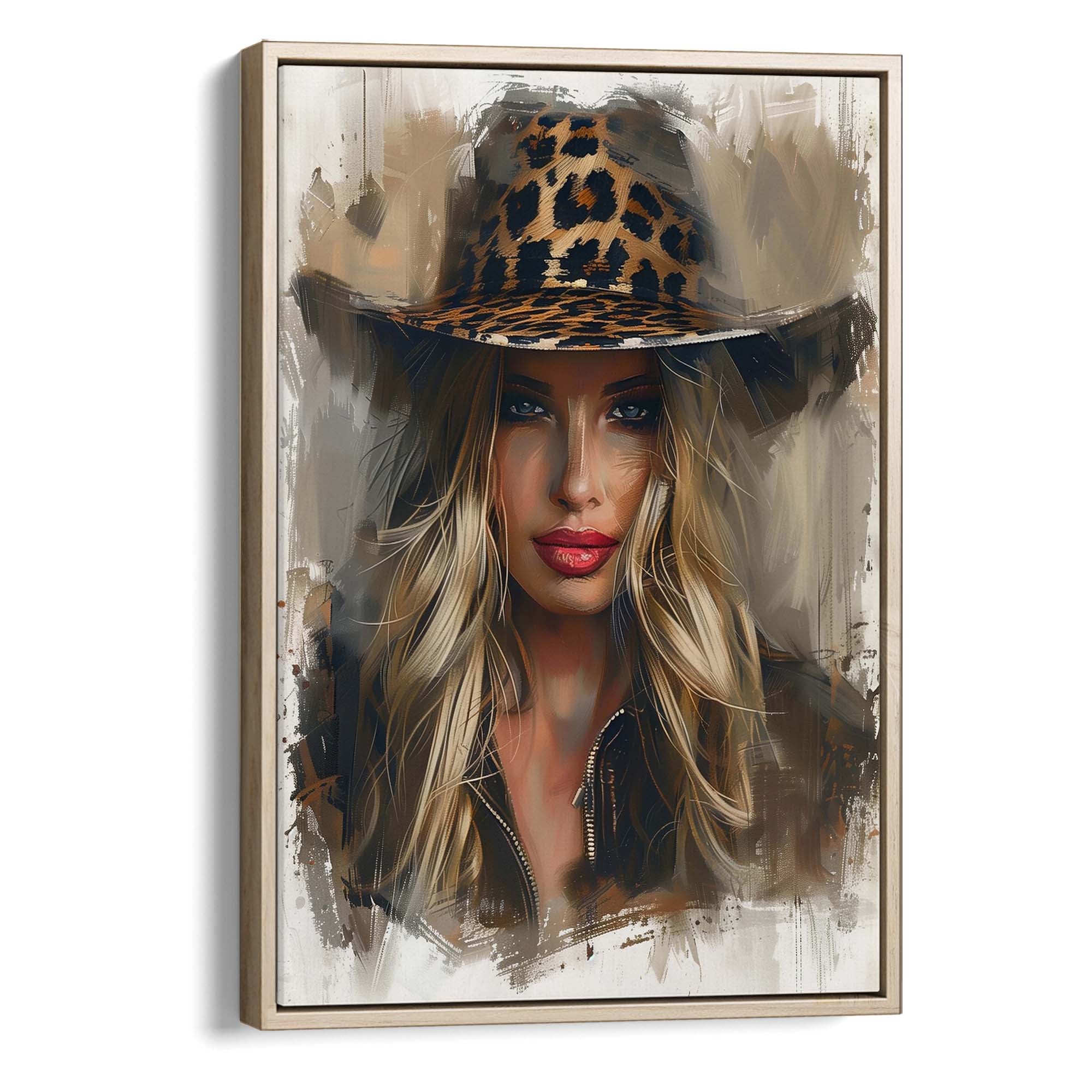 Wild Gaze Canvas Print