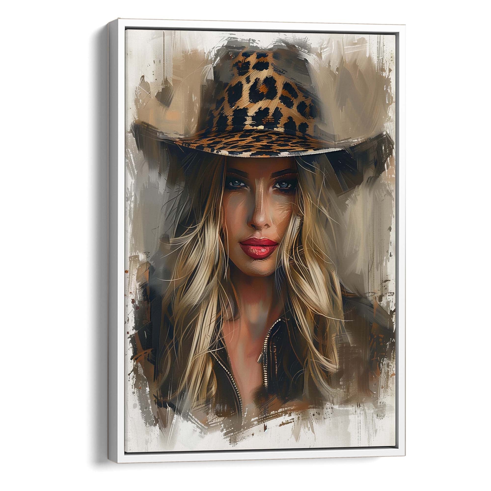 Wild Gaze Canvas Print